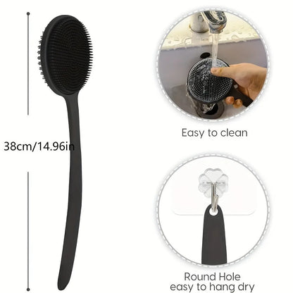 Gentle Silicone Shower Scrubber