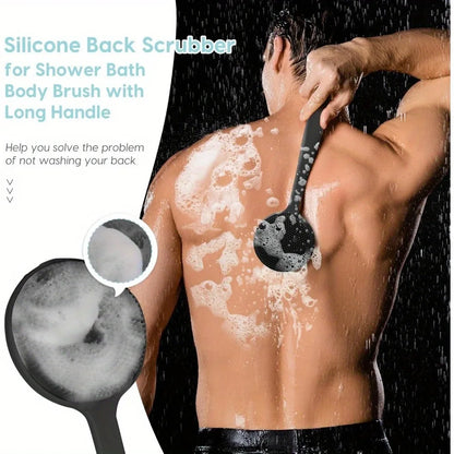 Gentle Silicone Shower Scrubber