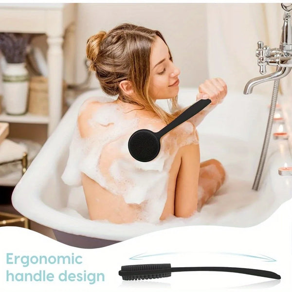 Gentle Silicone Shower Scrubber